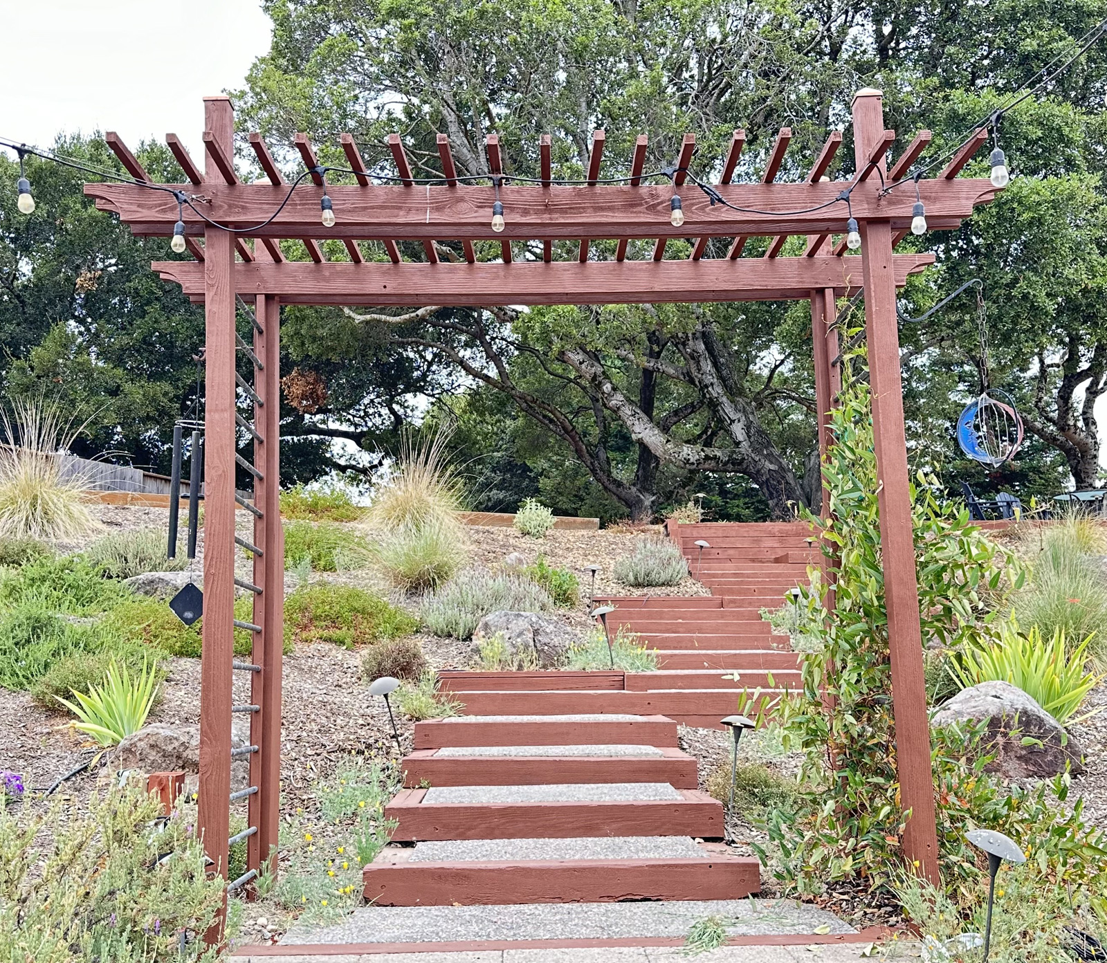 Fence and deck staining by Alex Crump Painting in Santa Rosa, CA.